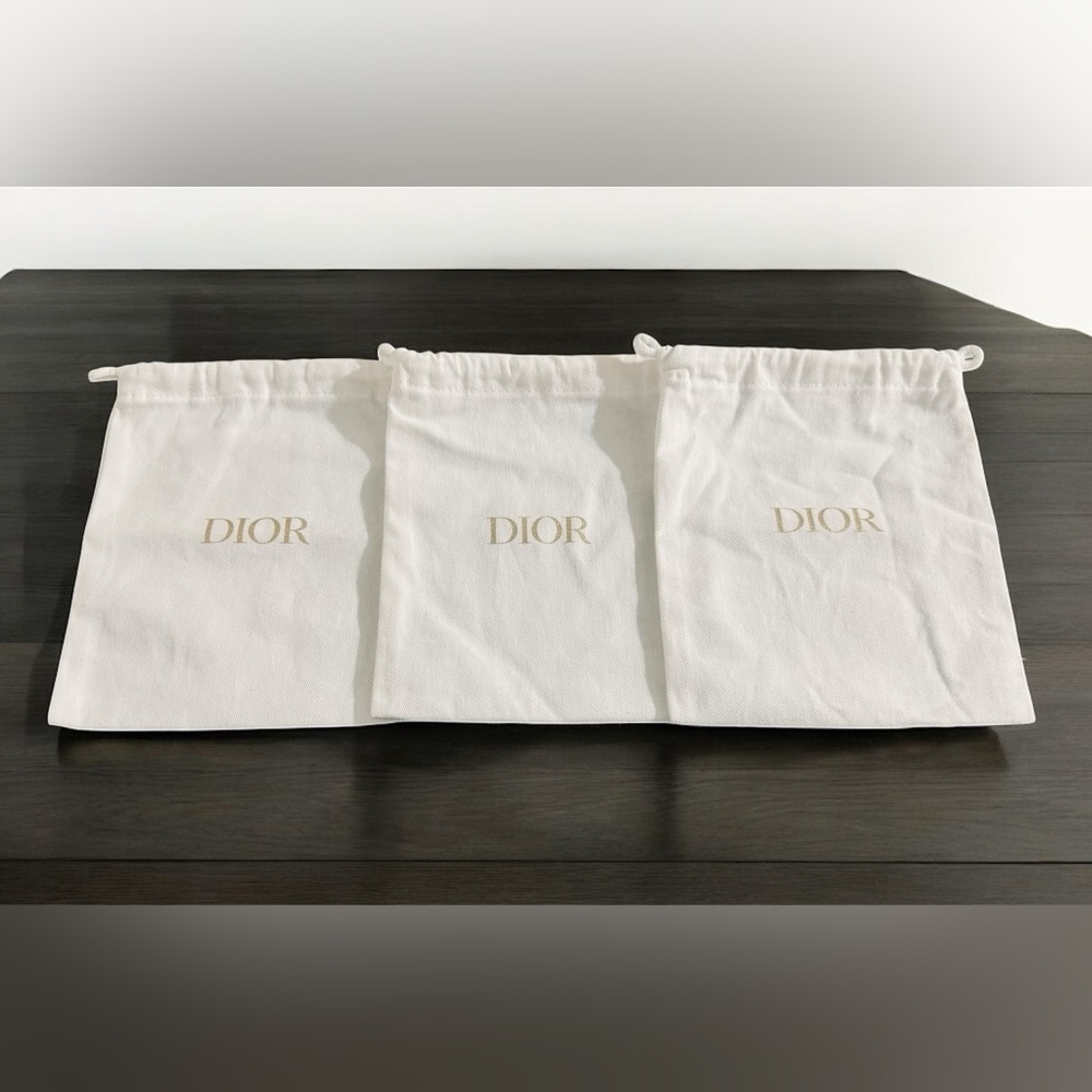 Dior Dust Bags ( Set Of 3 )